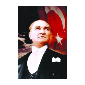 Atatürk Kasnaklı Kanvas Tablo