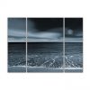 Parçalı Kasnaklı Kanvas Tablo 90x120 cm
